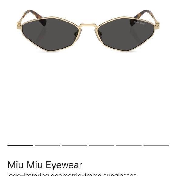 Miu Miu OMU 56ZS Sunglasses - Picture 8 of 8